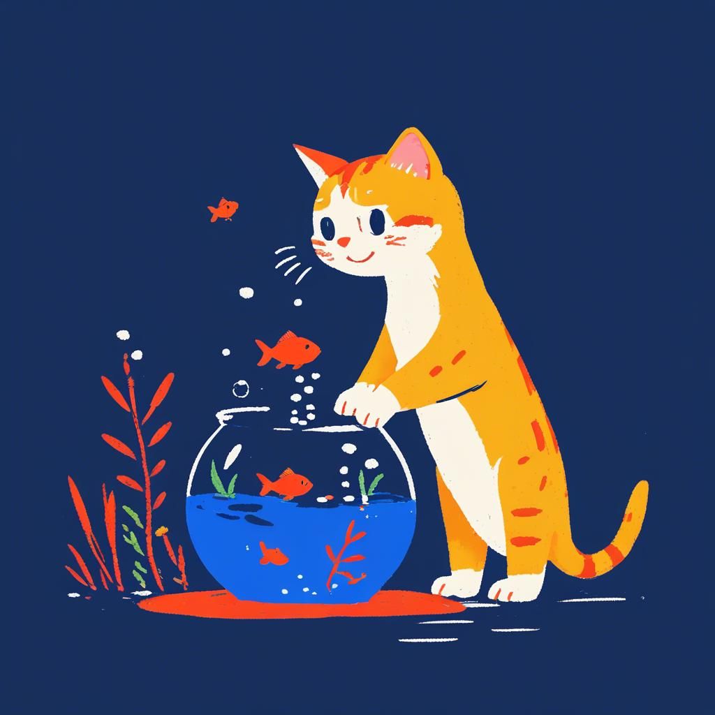 cat-fish-bowl
